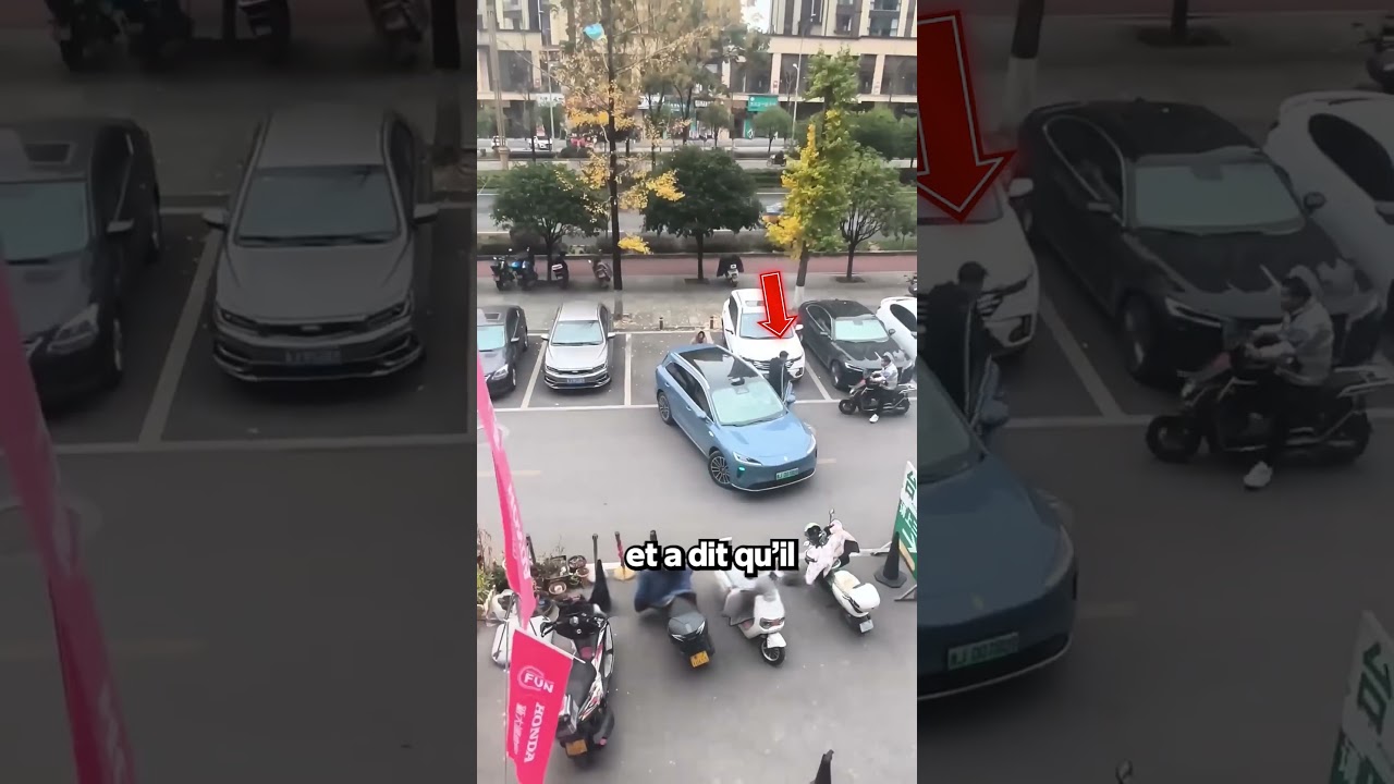 [Vidéo] Elle Bloque La Place De Parking