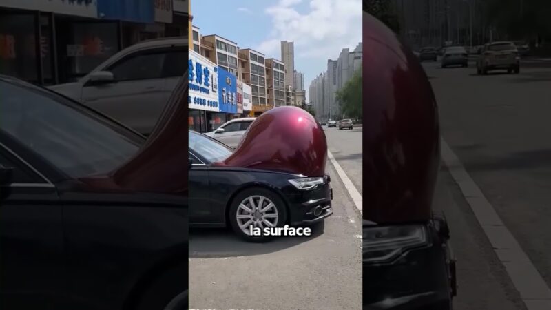 [Vidéo] Ne Fais Jamais Éclater Ces Bulles Sur Une Voiture !