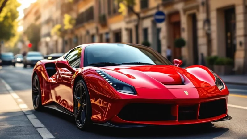 Ferrari explose ses profits en 2025 et atteint 7,1 milliards d&rsquo;euros