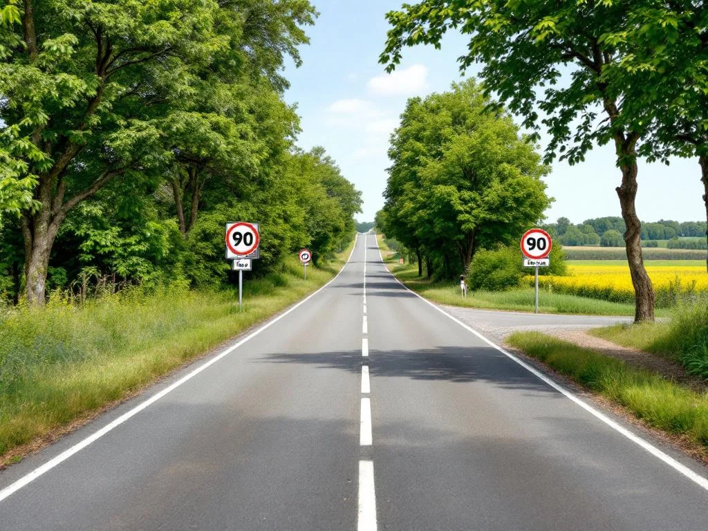 Les départements reviennent à 90 km/h : la nouvelle tendance routière