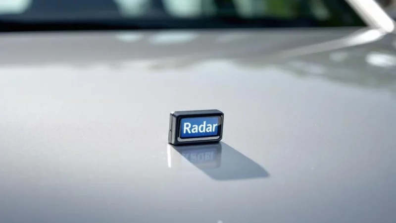 Les Voleurs ciblent désormais les capteurs radar dissimulés derrière les logos des voitures