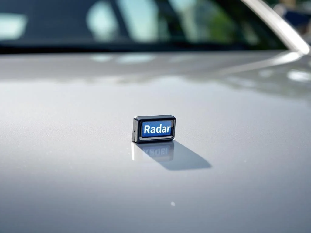 Les Voleurs ciblent désormais les capteurs radar dissimulés derrière les logos des voitures