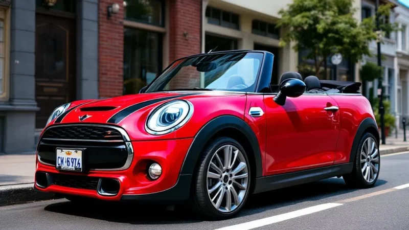 Mini Cooper Cabrio : le cabriolet le plus vendu en 2025 en France