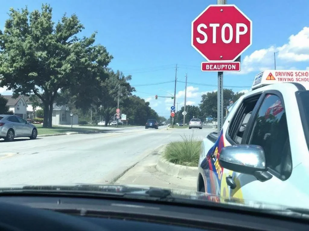 Moniteur d’auto-école sans permis surpris lors d’un contrôle à Beaumont