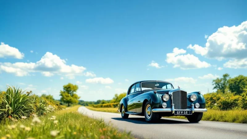 À 71 ans Pascal propose des covoiturages en Bentley mythique