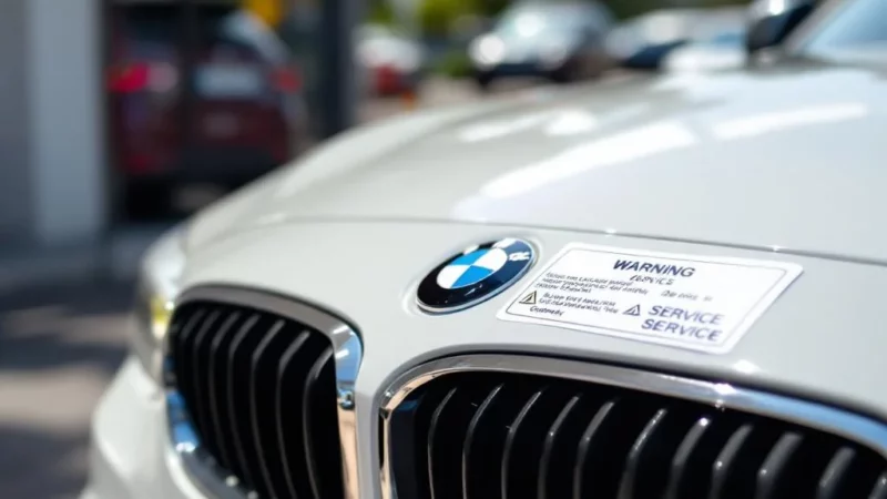 BMW lance un rappel massif de 300 000 véhicules pour un risque d’incendie