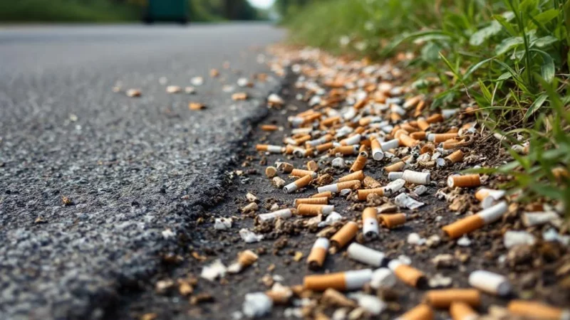 Ce département dépense 30 000 € par an pour ramasser des déchets jettés par les automobilistes