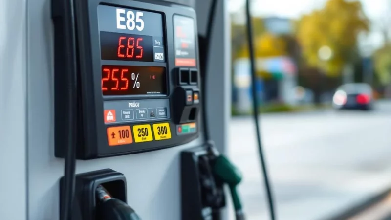 E85 : la solution économique pour réduire votre coût de carburant