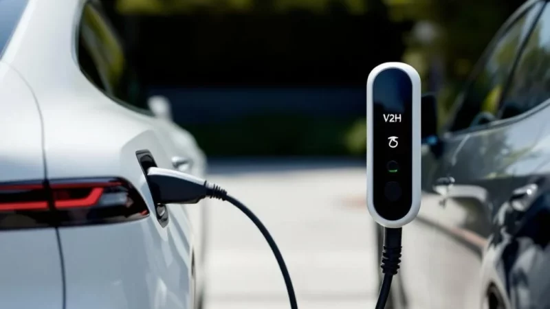 Économisez gros avec votre voiture électrique grâce au système V2H