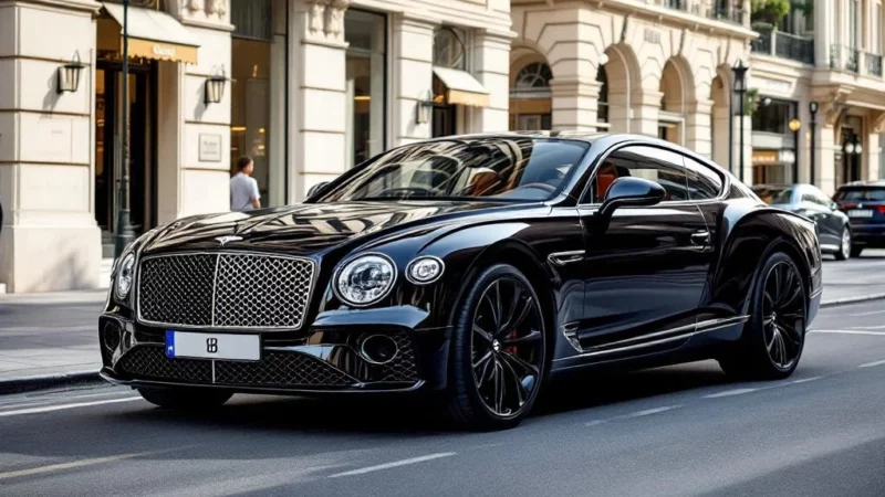 Giorgio Armani met sa Bentley de luxe aux enchères à Monaco