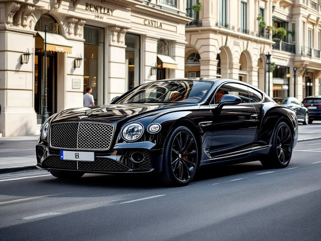 Giorgio Armani met sa Bentley de luxe aux enchères à Monaco