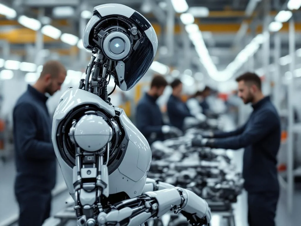 Robots humanoïdes : la révolution qui change l&rsquo;industrie automobile