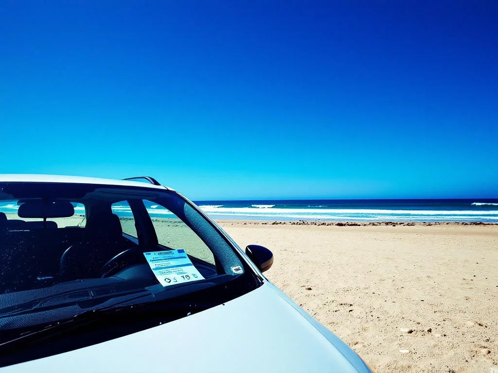 Stationné sur la plage en Espagne : une amende de 6 000 euros surprise