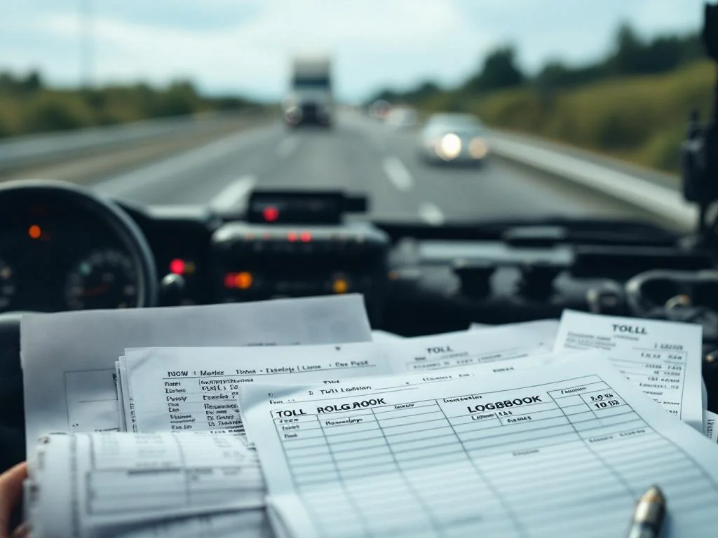 Un Chauffeur de camion a fraudé  144 péages et 13 000 € d&rsquo;impayés