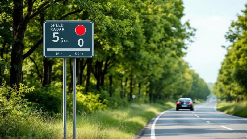 Un jeune conducteur flashé à 171 km/h sur une départementale