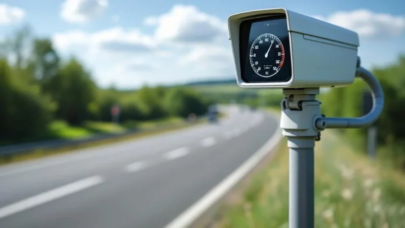 Un Jeune conducteur flashé à 208 km/h près de Tours