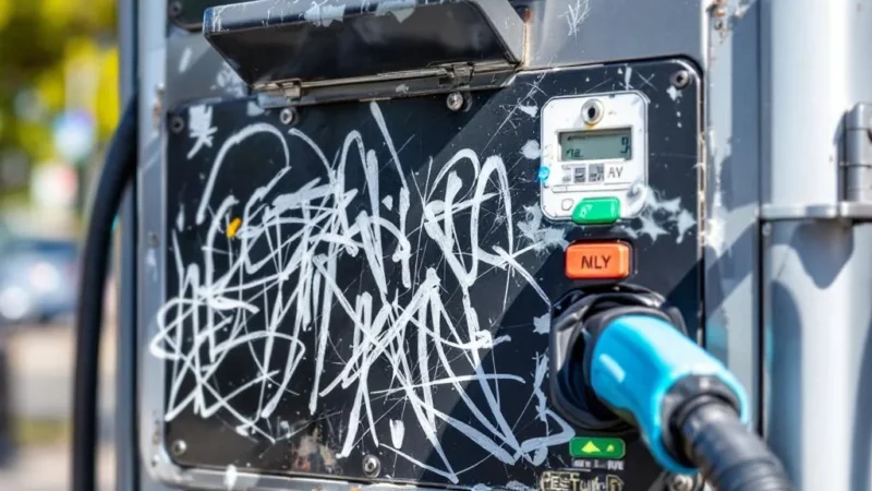 Vandalisme sur les bornes de recharge : la nouvelle menace pour la mobilité électrique