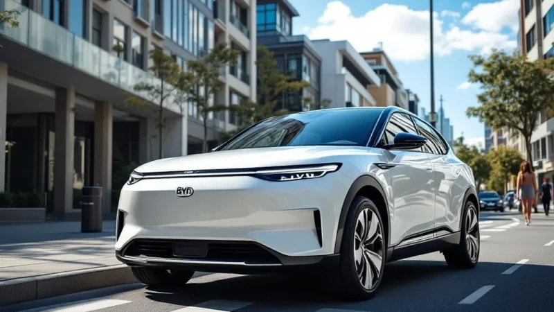 BYD en Pleine Expansion Mondiale : +58 de Ventes en Mars 2026