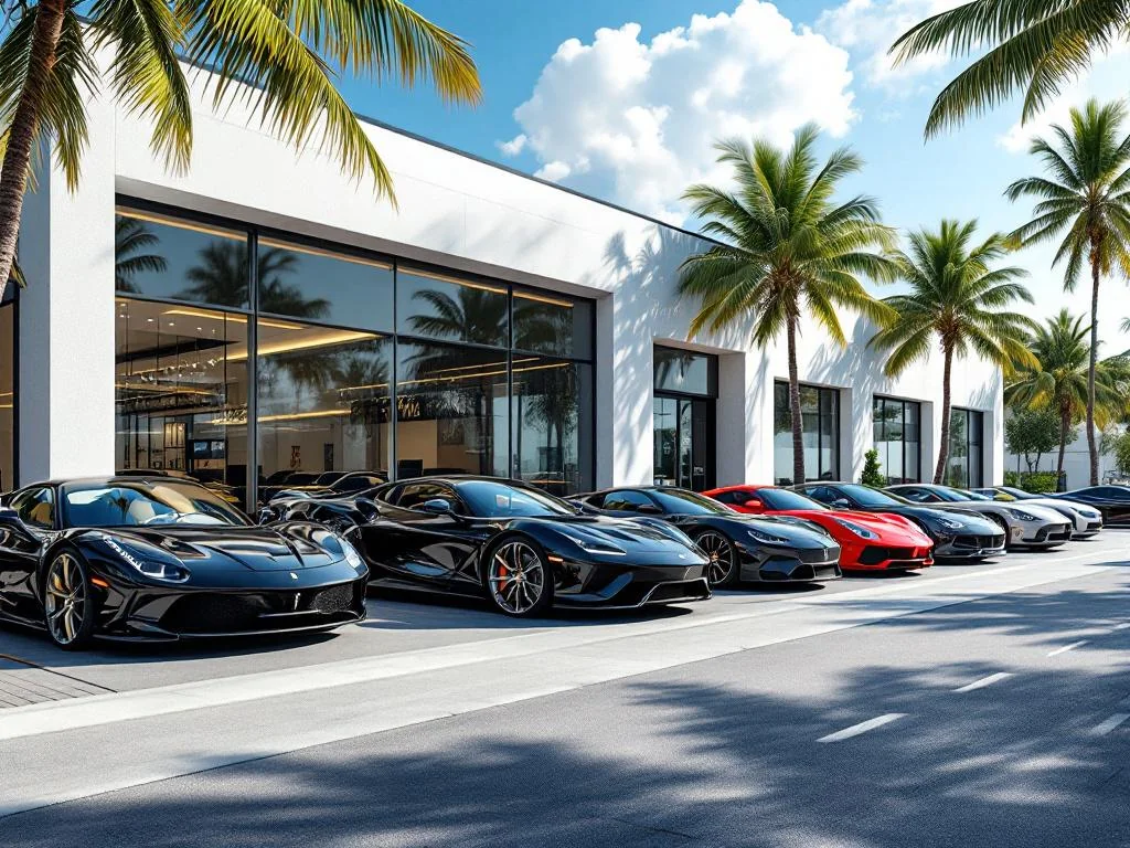 Elle achète 10 voitures de luxe en 8 jours à Miami un record étonnant
