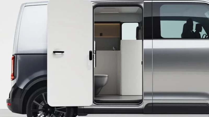 Une voiture avec toilettes intégrées : la révolution futuriste est en marche