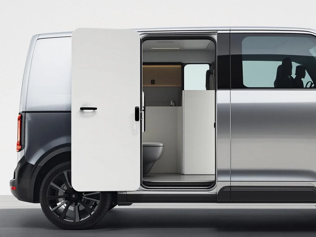 Une voiture avec toilettes intégrées : la révolution futuriste est en marche