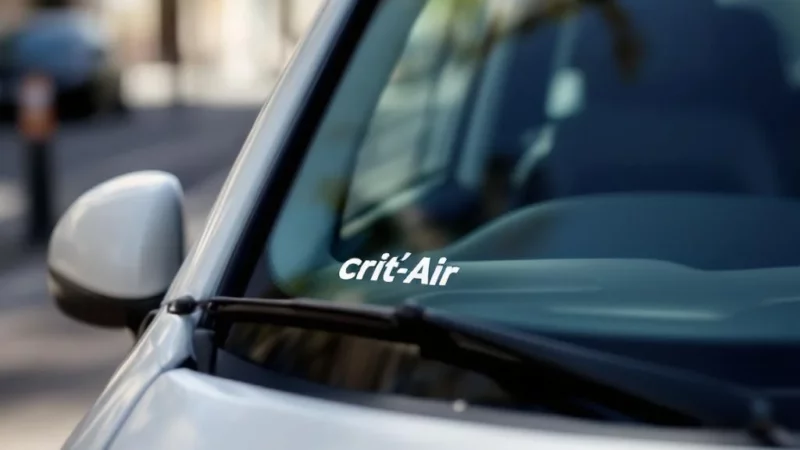 Vignette Crit&rsquo;Air : Ne la retirez pas avant la fin officielle