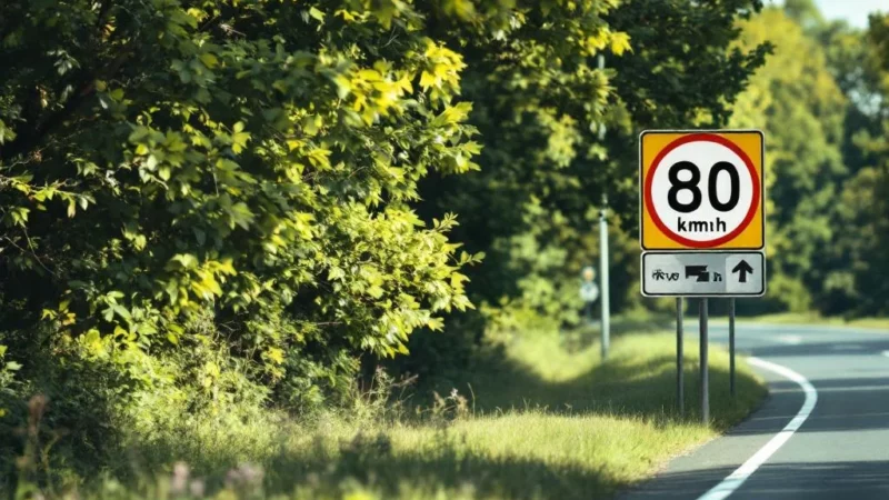 Vitesse limitée à 80 km/h dès juin dans plusieurs routes après l&rsquo;annulation du 90 km/h