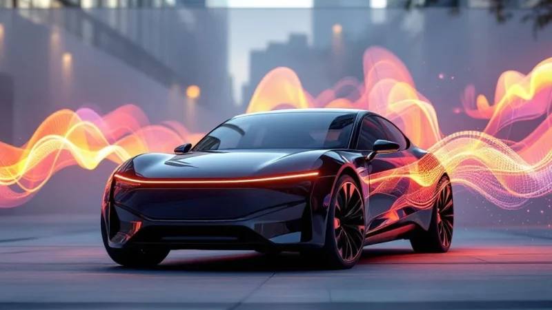 Voitures électriques chinoises : des phares qui projettent films et vidéos
