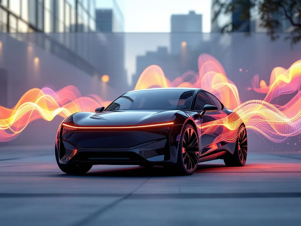 Voitures électriques chinoises : des phares qui projettent films et vidéos