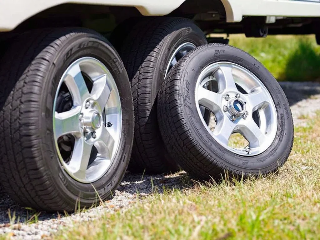 Attention Enlever les roues de votre caravane peut vous coûter cher