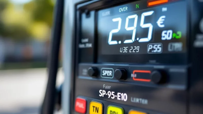 Carburants : la hausse record du SP95-E10 Qui dépasse 2 euros le litre