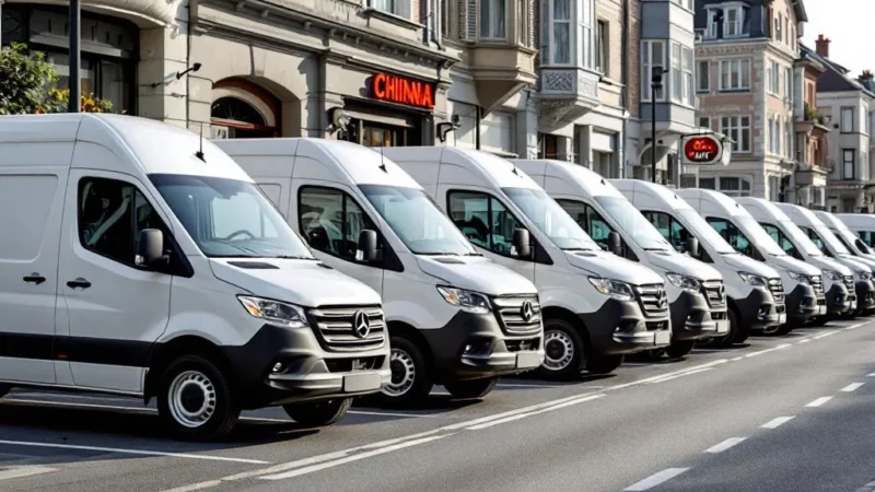 Les Chinois envahissent le marché des utilitaires légers en Europe