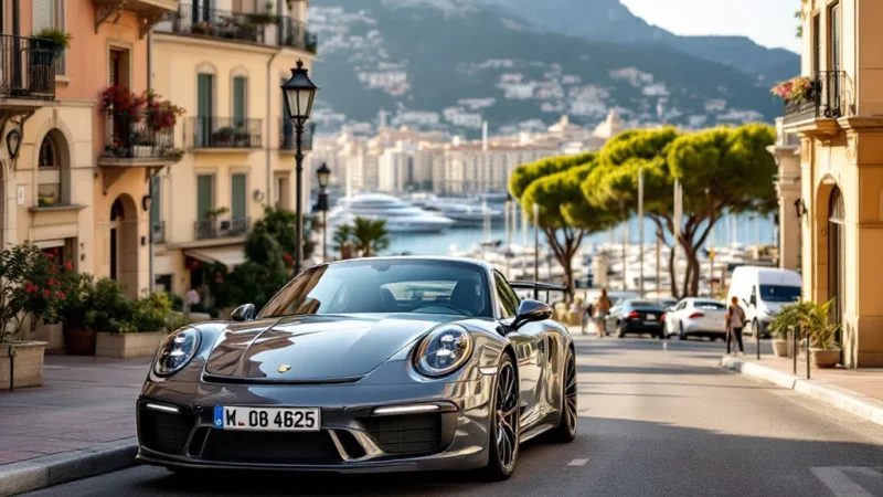 Passer son permis en Porsche 911 à Monaco une expérience unique