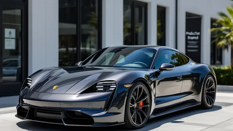 Porsche stoppe la production du Taycan : crise ou révolution électrique en marche ?