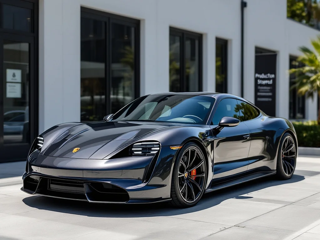 Porsche stoppe la production du Taycan : crise ou révolution électrique en marche ?
