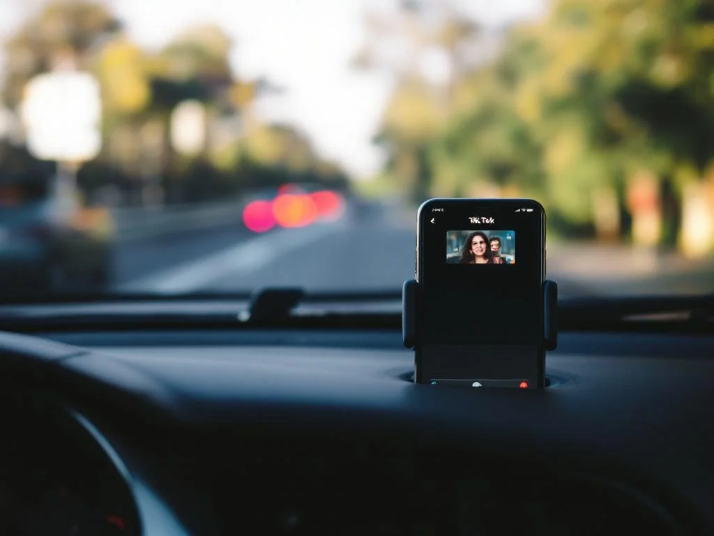 TikTok : la pratique dangereuse au volant qui fait le buzz