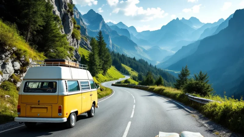 Top 10 des road trips en van en Europe à ne pas manquer cet été