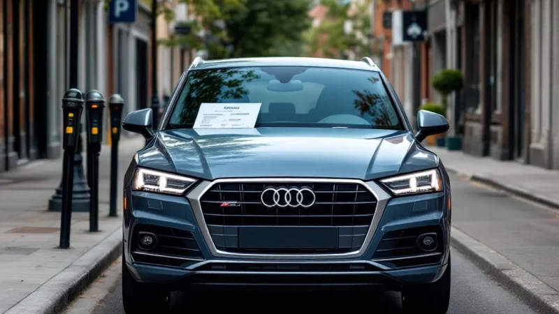 une Audi Q5 accumule 893 amendes et 225 000 € avant la mise en fourrière