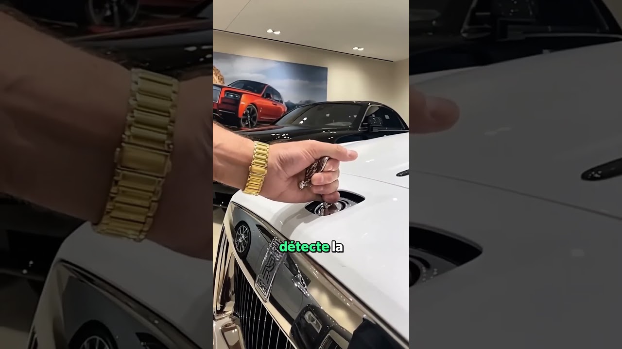 [Vidéo] La statue Rolls Royce qui disparaît au toucher
