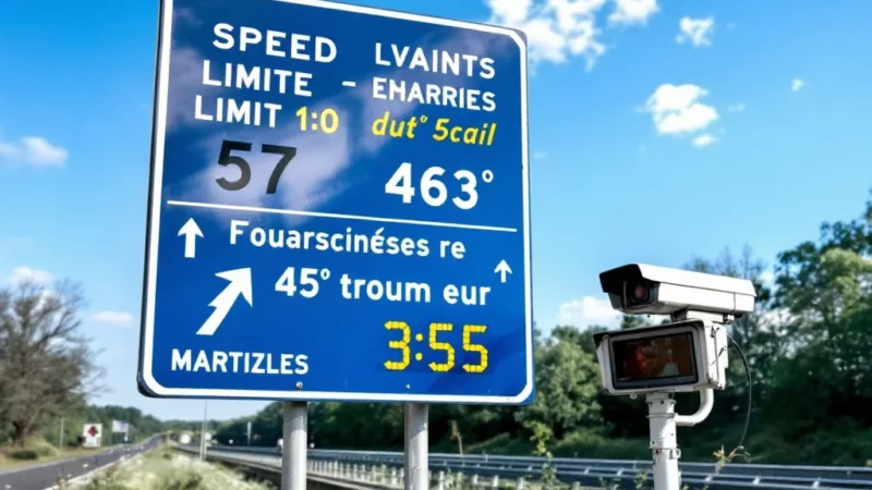 Attention aux nouvelles amendes de 200 euros sur l’autoroute France-Espagne