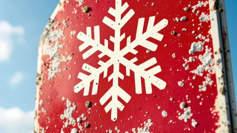 Ces panneaux rouges à flocons : le secret méconnu des autoroutes françaises
