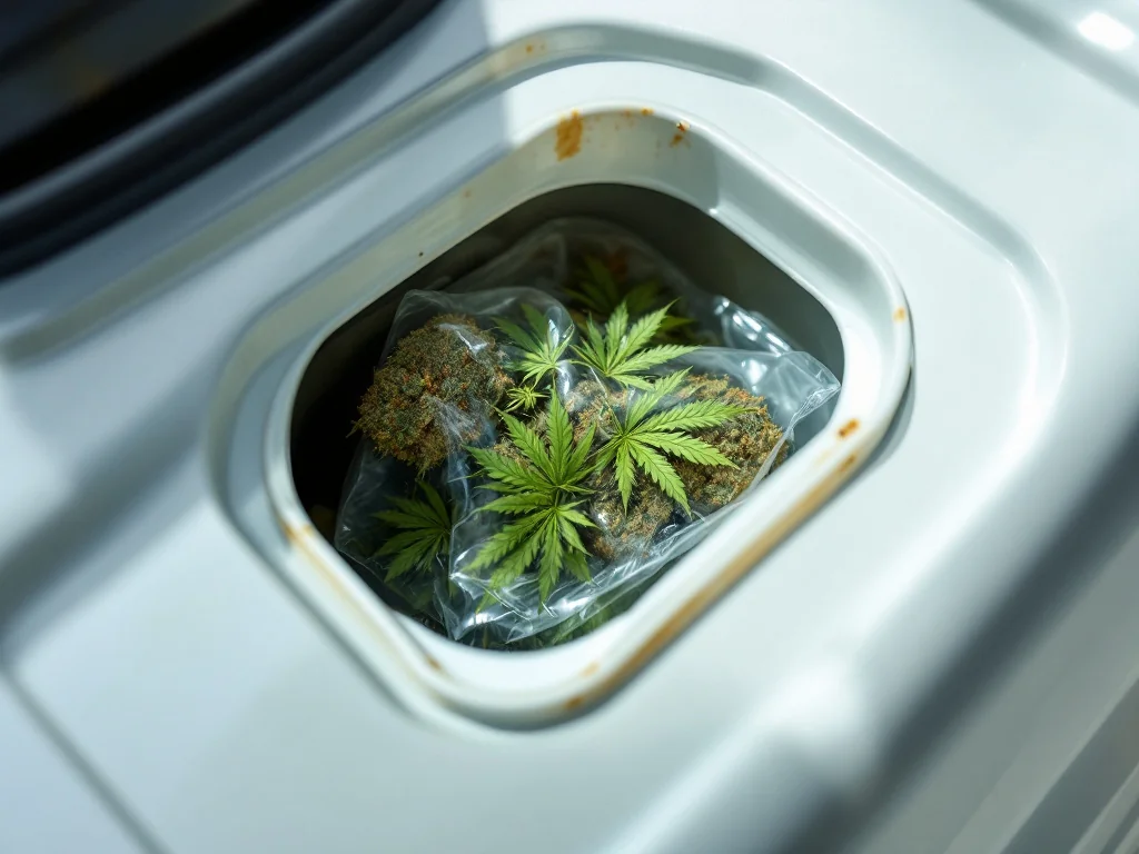 Choc à Clermont-Ferrand : une cache de cannabis découverte dans un réservoir