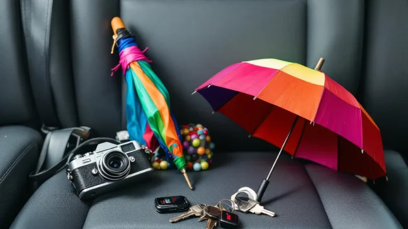 Les objets les plus étonnants laissés dans les Uber