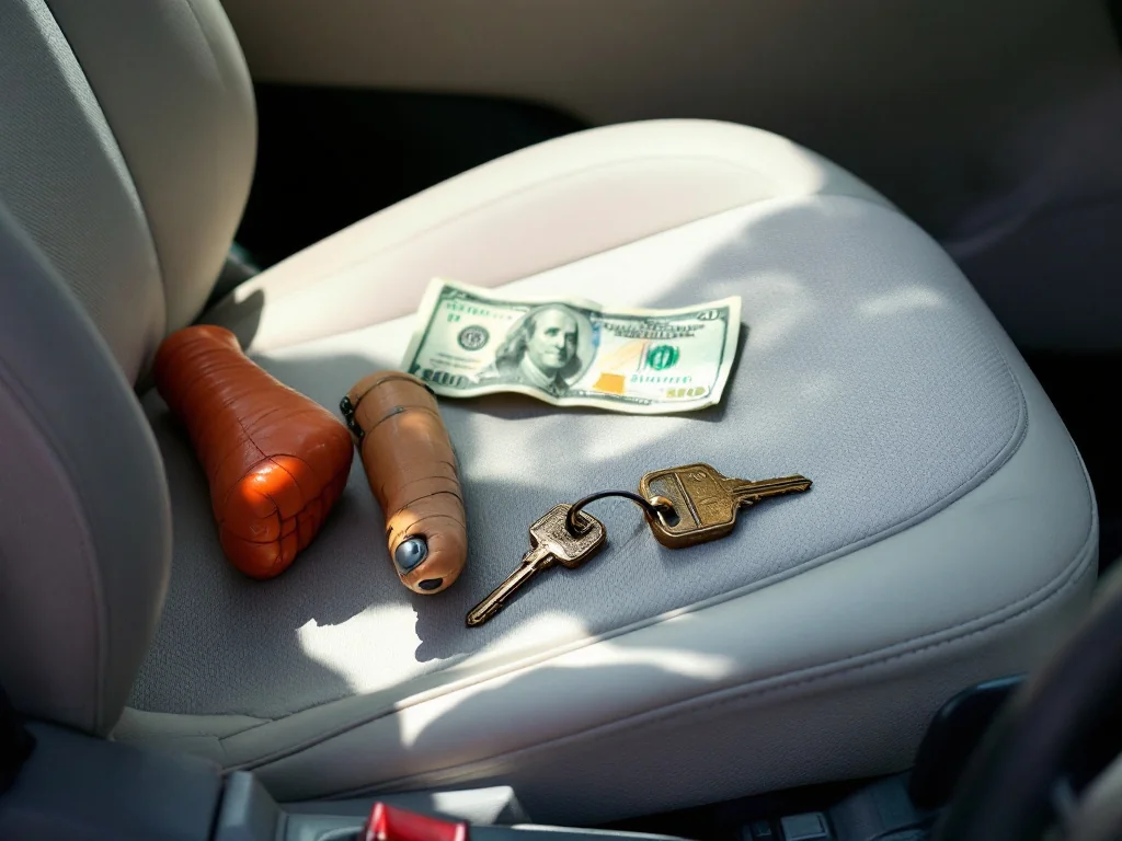 Objets insolites oubliés dans les Uber en France : une prothèse, un billet de 100 dollars et plus