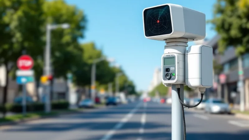 Pampelune lance des radars 8 en 1 ultra intelligents pour une sécurité maximale