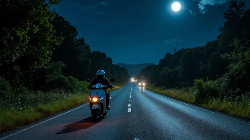Scooter à contresens sur l&rsquo;autoroute : un périple nocturne risqué en Dordogne