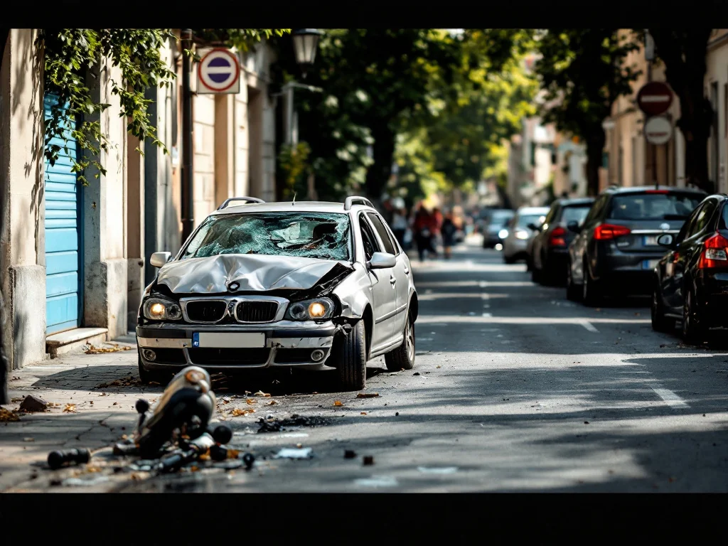 Un Jeune conducteur piqué par une guêpe provoque un accident spectaculaire à Montauban