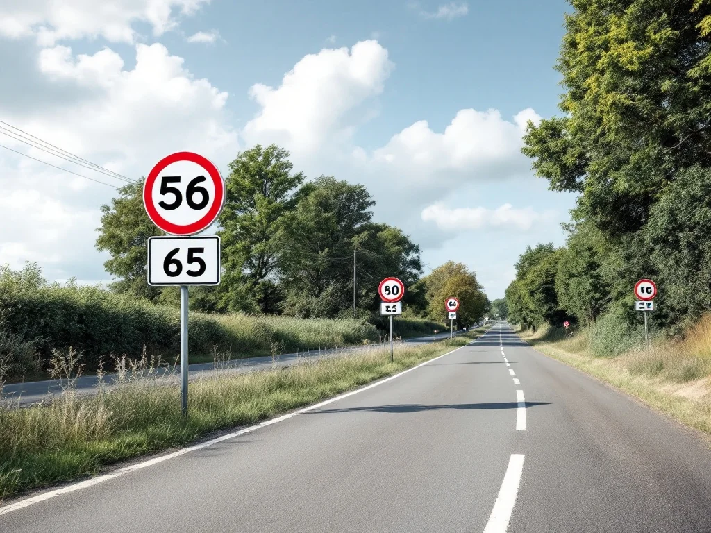 Vitesse en folie : une route sur deux change de limite toutes les 1,3 km