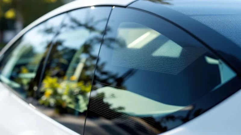 Voitures Électriques : Les Vitres Solaires Ultrafines Qui Produisent de l’Énergie