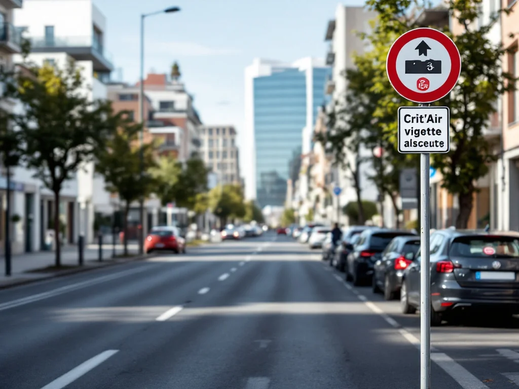 ZFE en 2026 : Circulation restreinte et vignette Crit&rsquo;Air indispensables